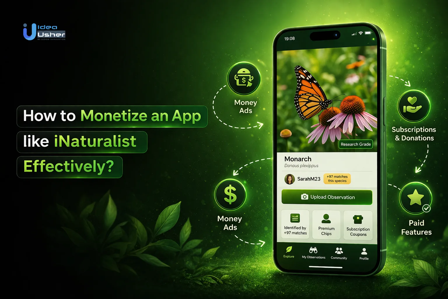 How to Monetize an App like iNaturalist Effectively?