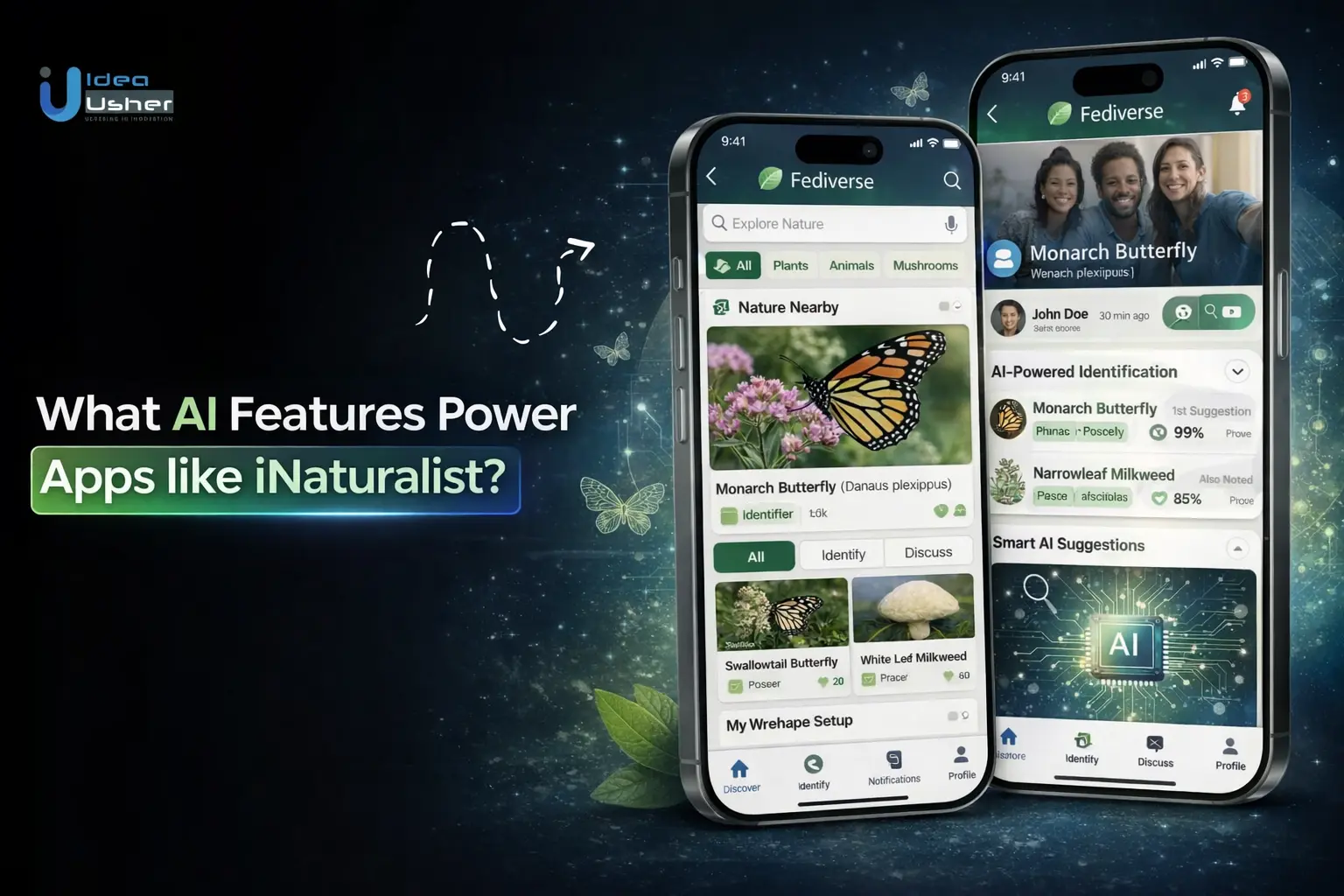 What AI Features Power Apps like iNaturalist?