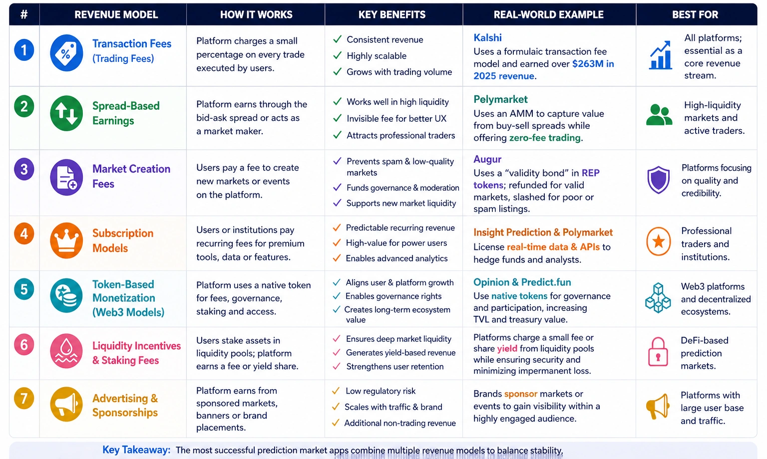 prediction market revenue model