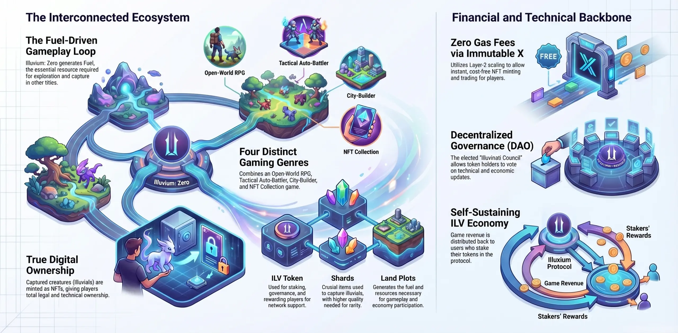 what is Illuvium like blockchain metaverse game