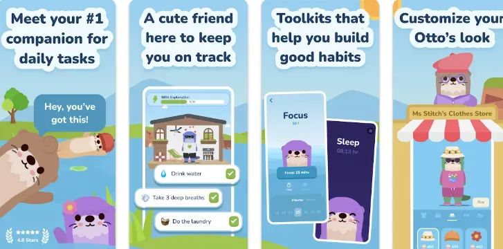 Otto: Daily Tasks Virtual Pet
