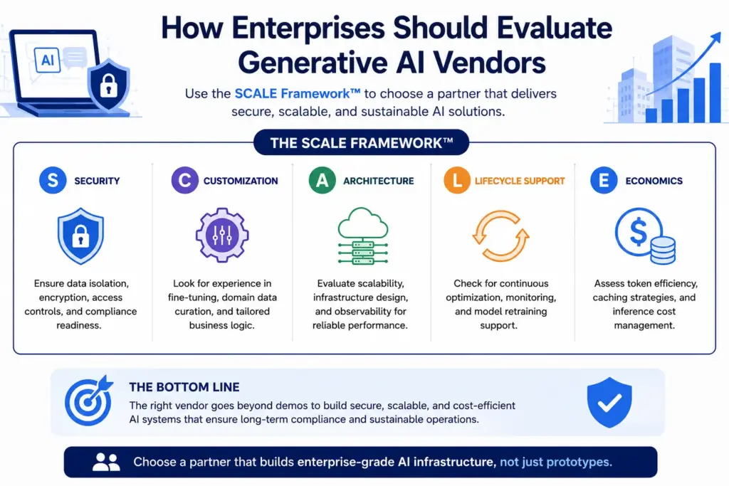 How Enterprises Should Evaluate Generative AI Vendors?