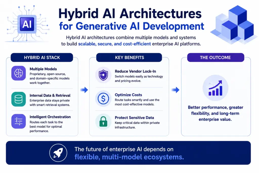 The Rise of Hybrid AI Architectures for Generative AI Development