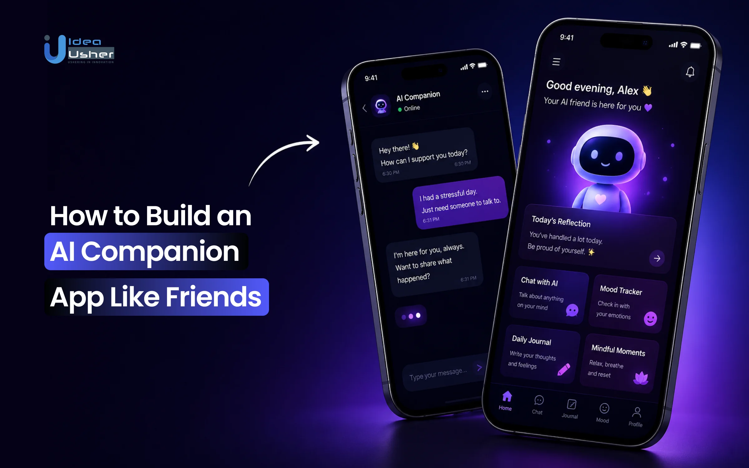 Friends like AI companion app development