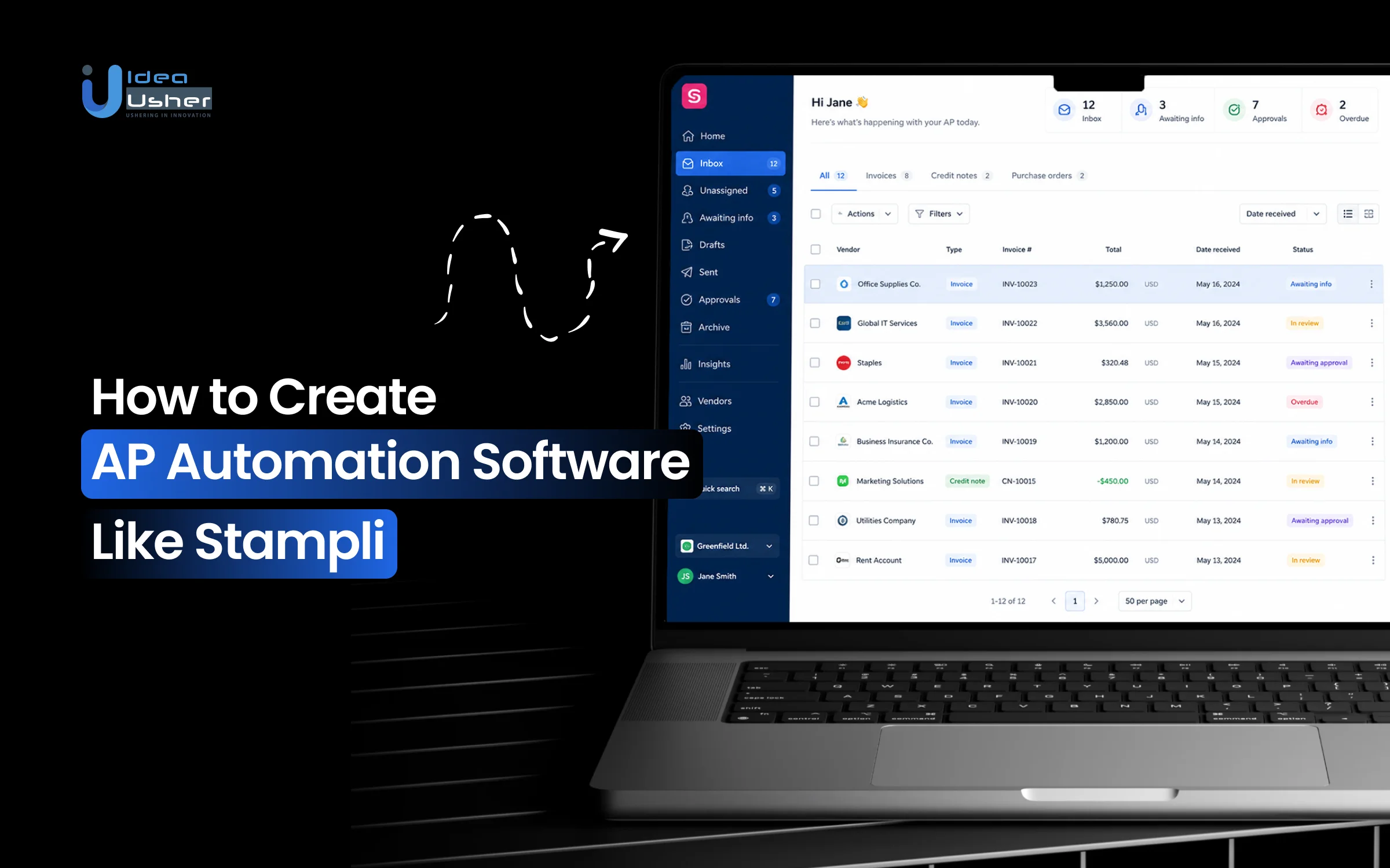 Stampli like AP automation software development