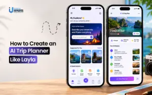 Layla like AI trip planner app development