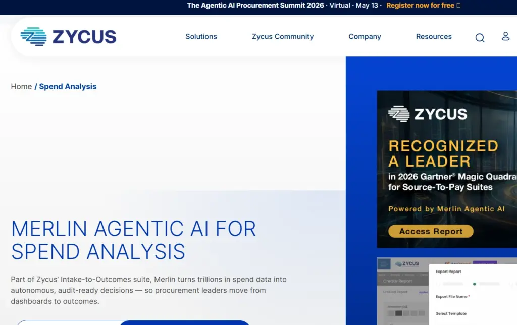 Zycus iAnalyze