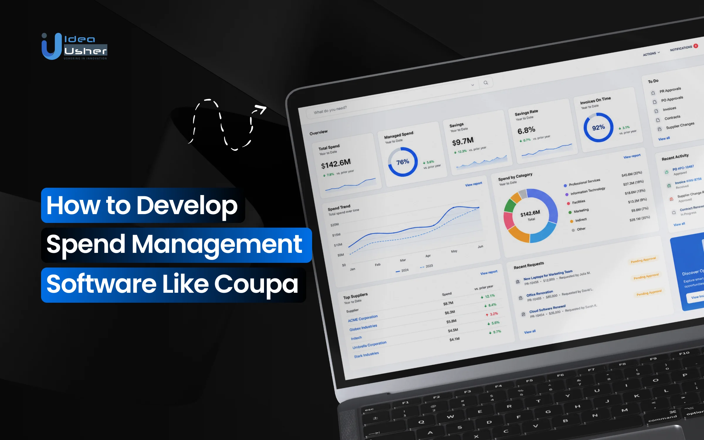 Coupa like spend management software development