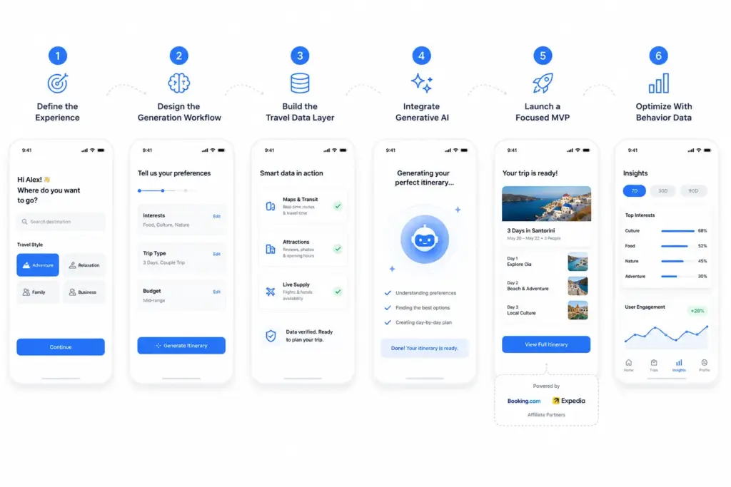 How to Develop an AI Itinerary App Like Wonderplan?