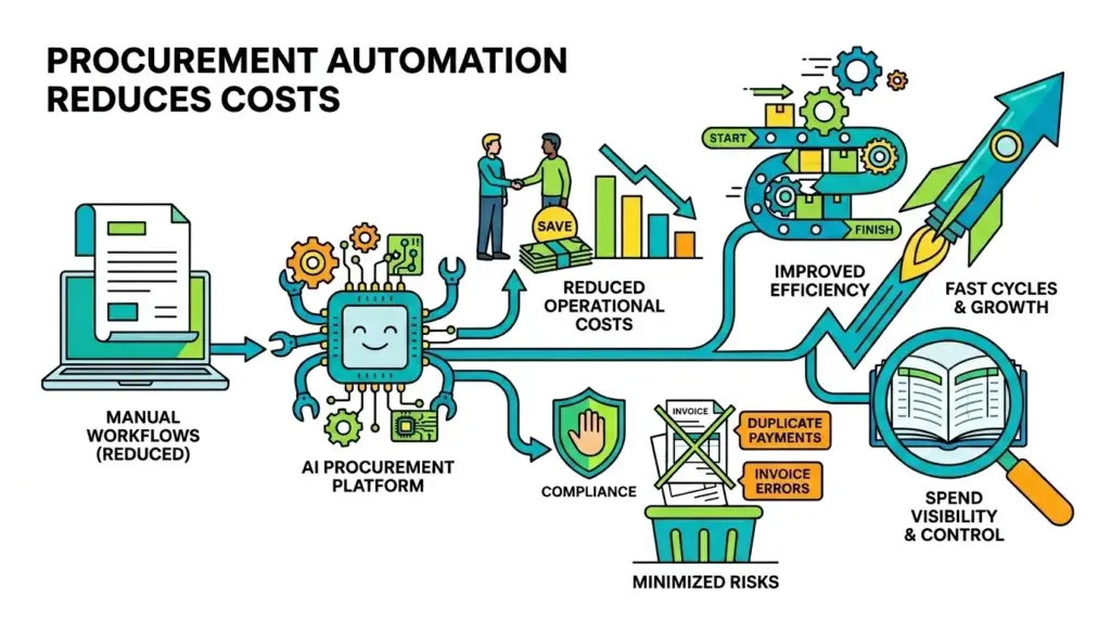 How Procurement Automation Reduces Operational Costs?