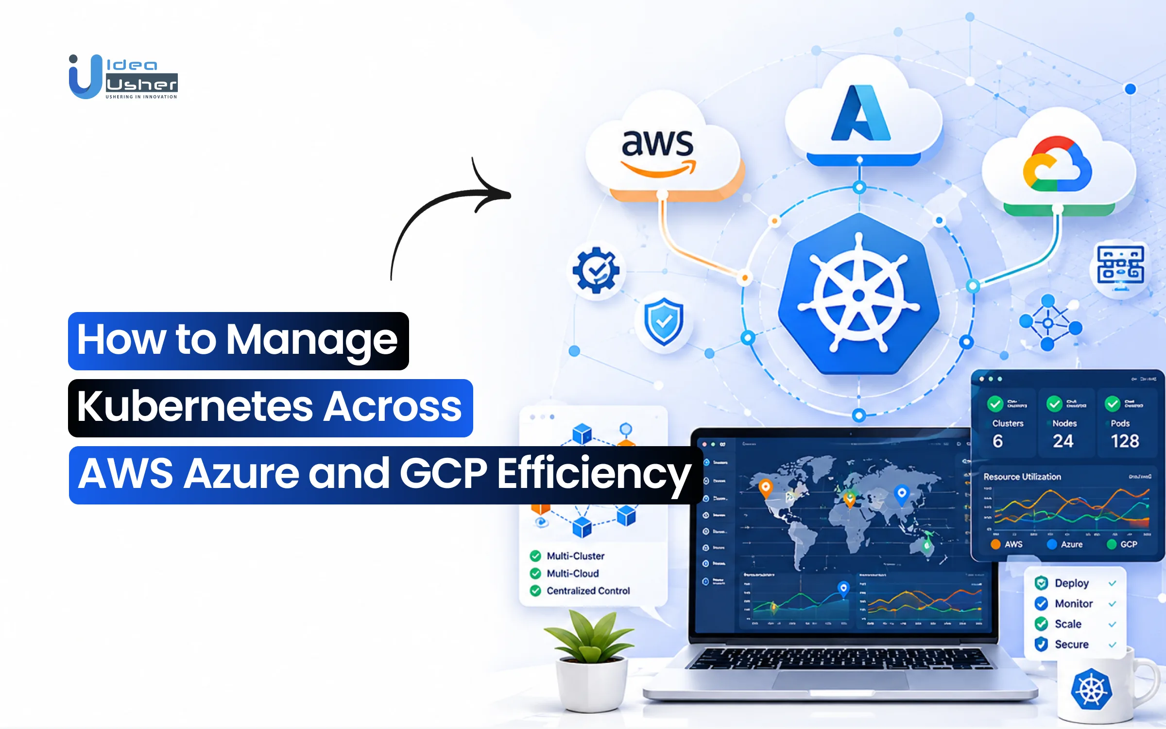 How to Manage Kubernetes Across AWS Azure and GCP Efficiently