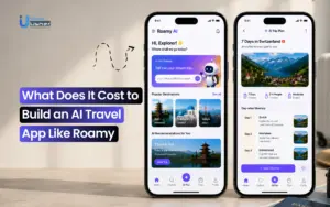 Roamy like AI travel app development cost