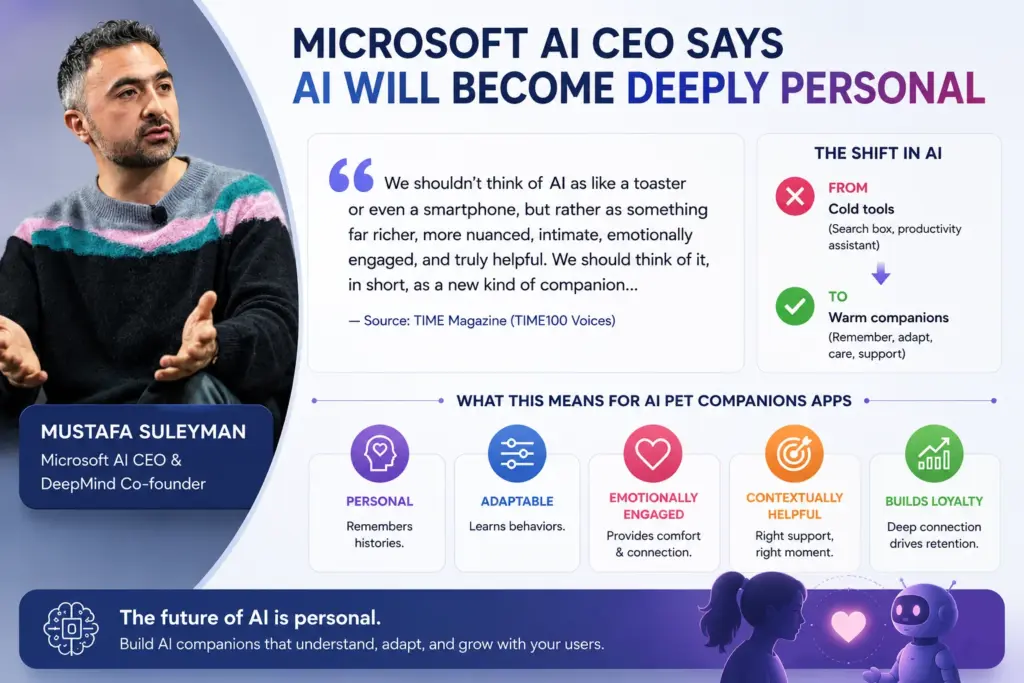 Microsoft AI CEO Says AI Will Become Deeply Personal