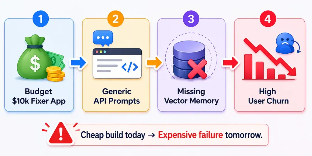 Common Pitfalls and Why Cheap AI Apps Fail