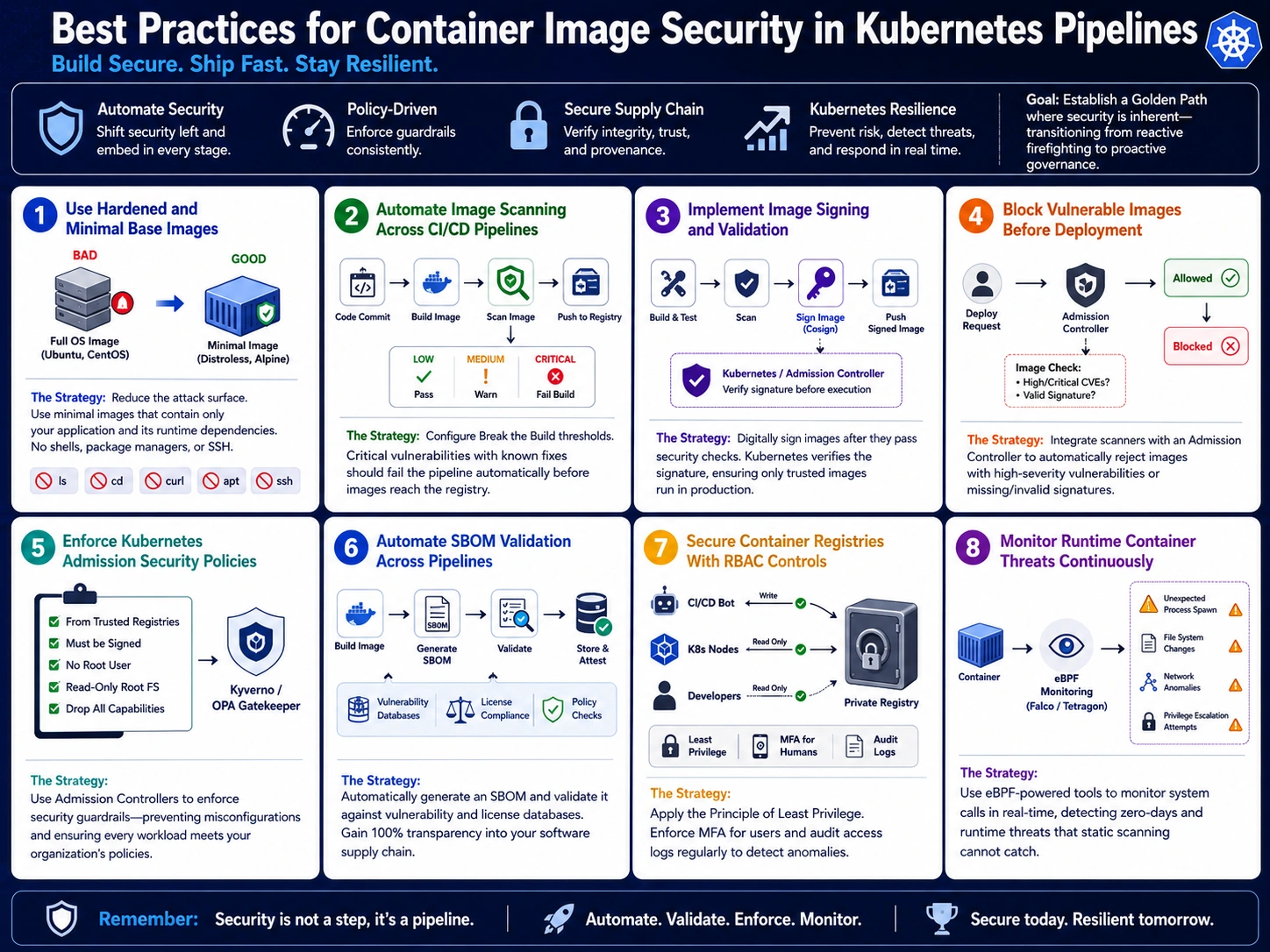 container image security kubernetes