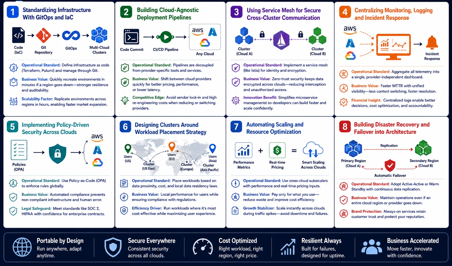 kubernetes multi cloud architecture