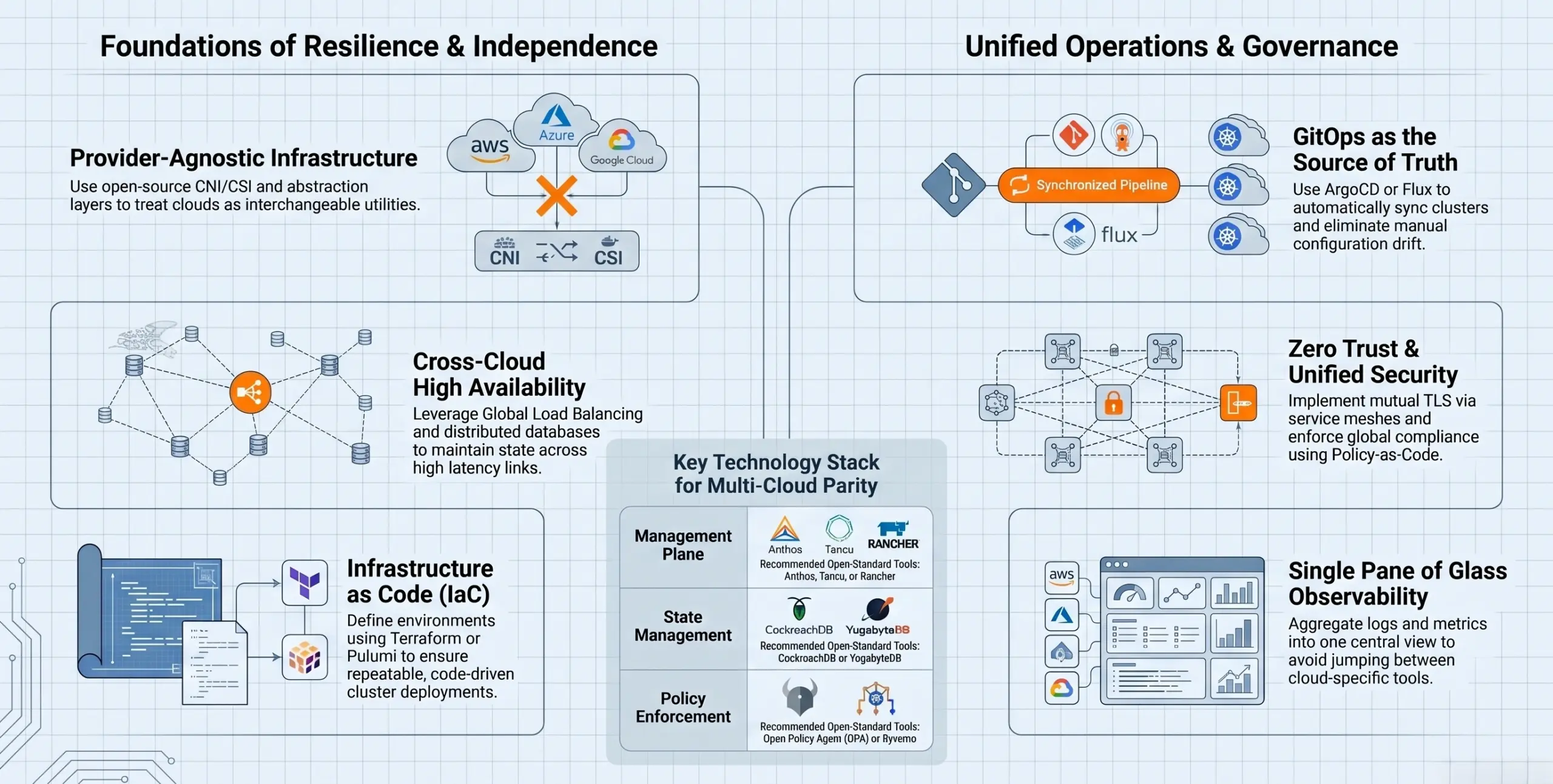 kubernetes multi cloud architecture