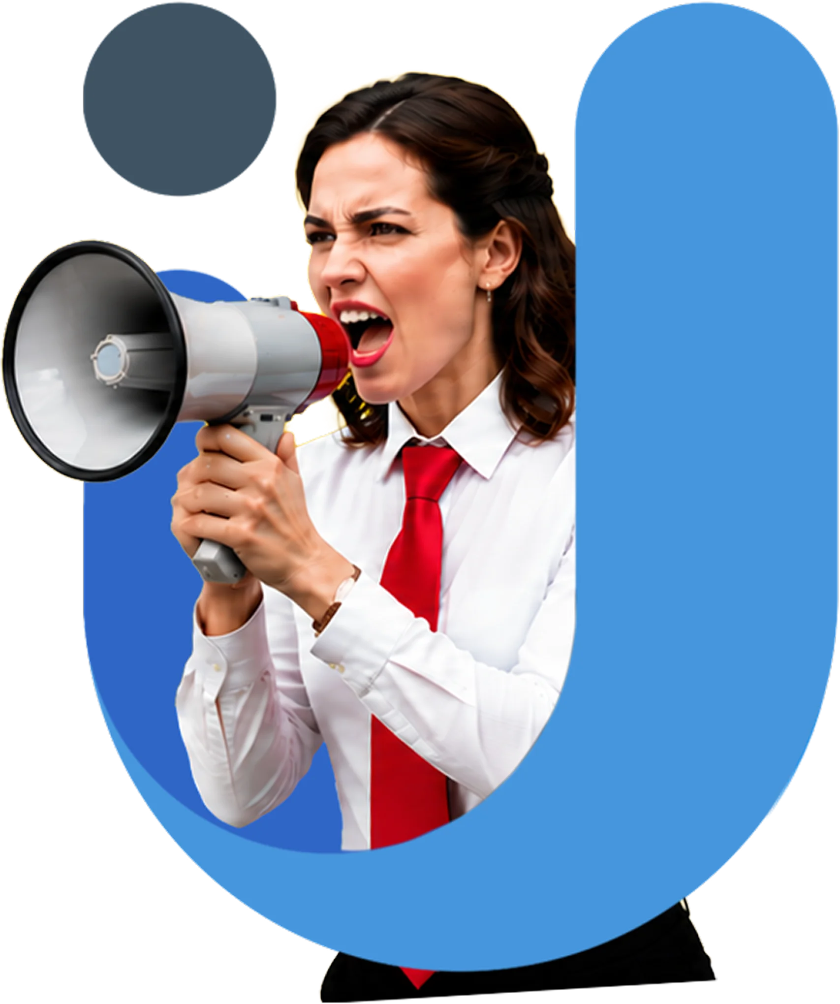 Dynamic Shouting Megaphone