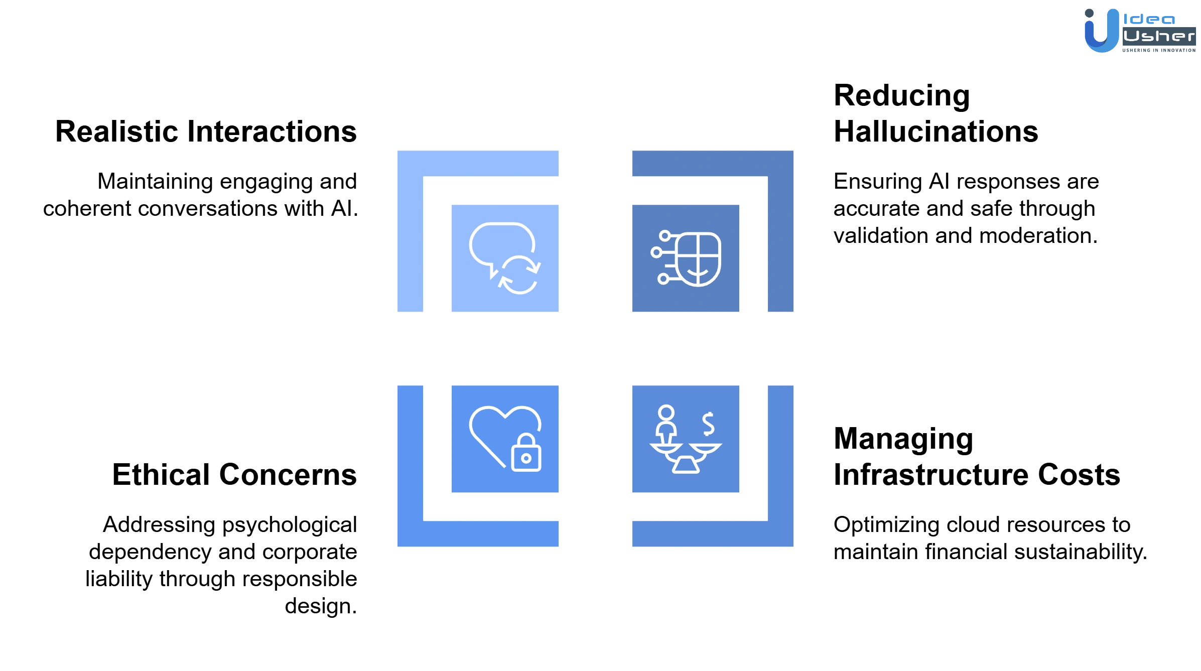 Friends like AI companion app development challenges