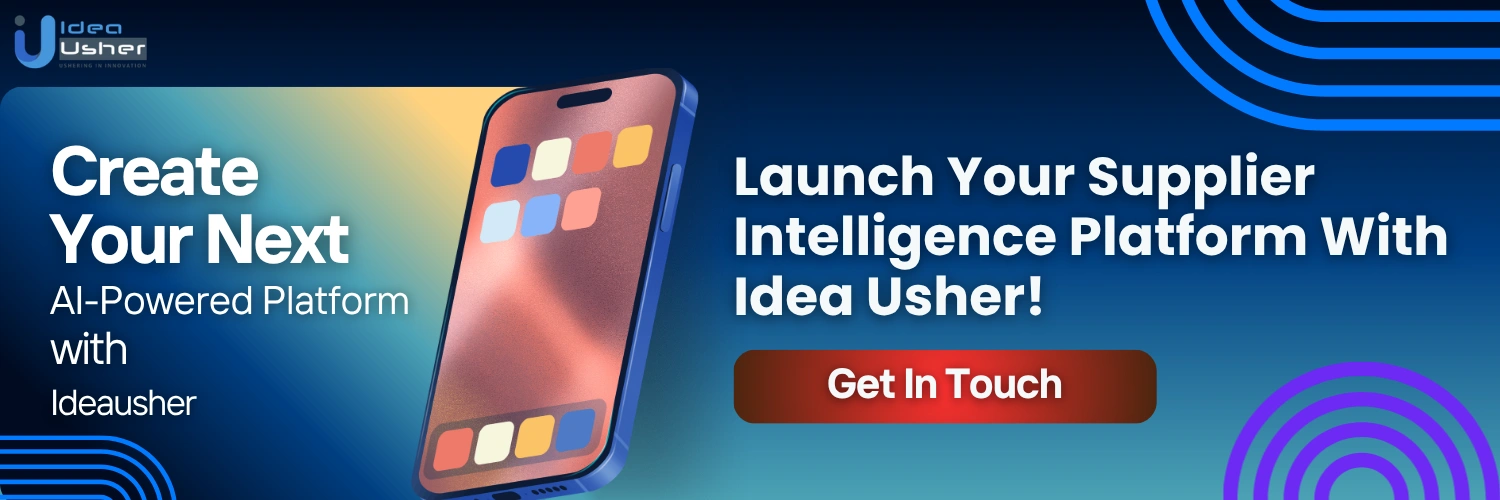 TealBook like supplier intelligence platform development