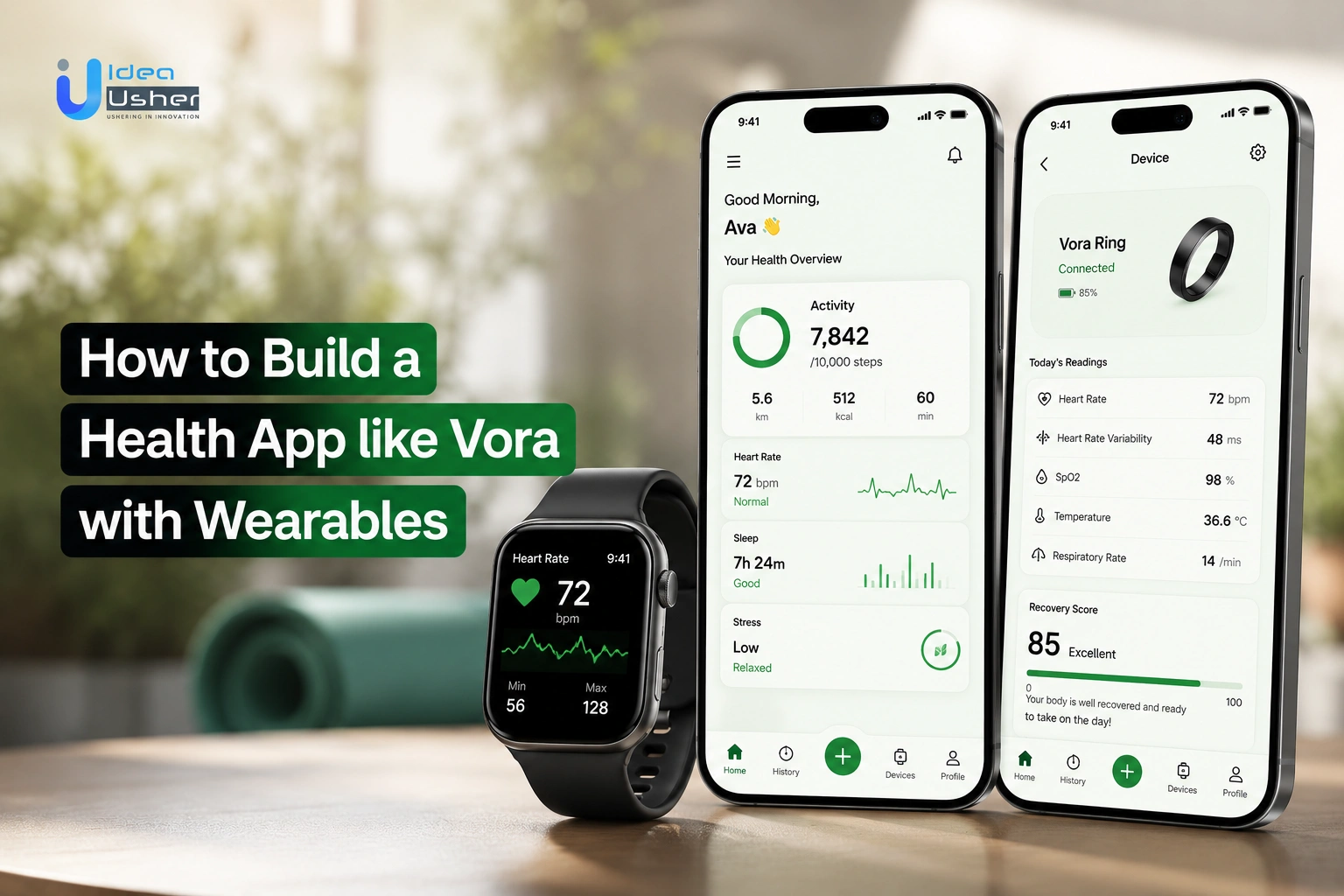 How to Build a Health App Like Vora with Wearables