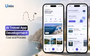AI travel app development
