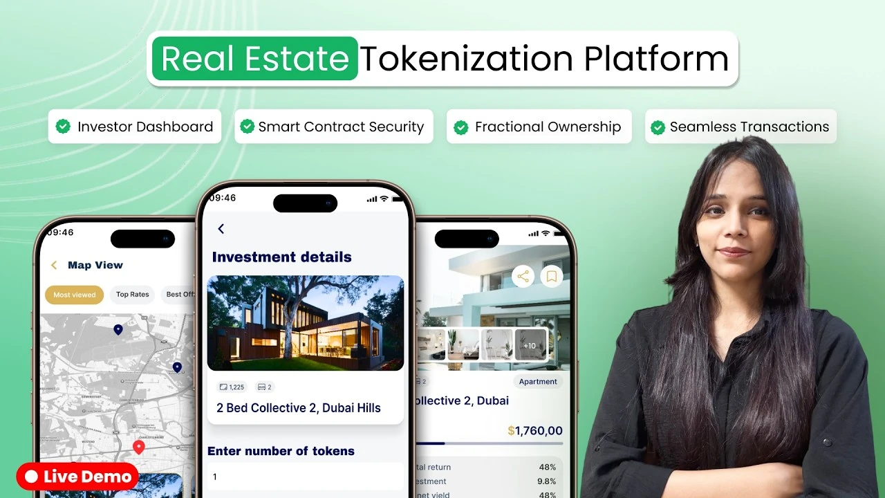 Demo Tour of Real Estate Tokenization App