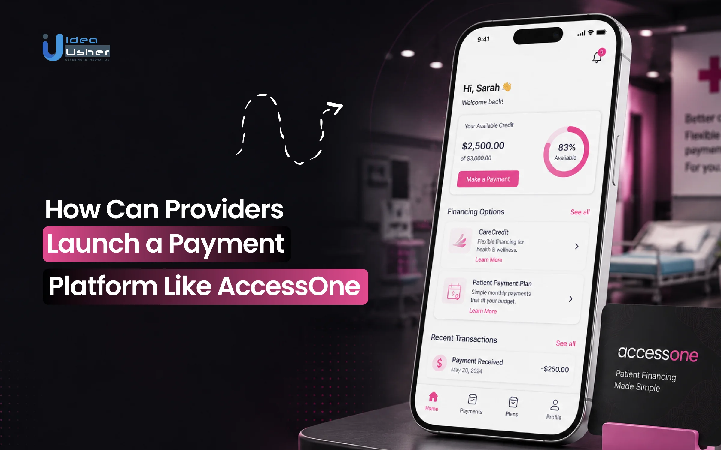 AccessOne like healthcare payment platform development