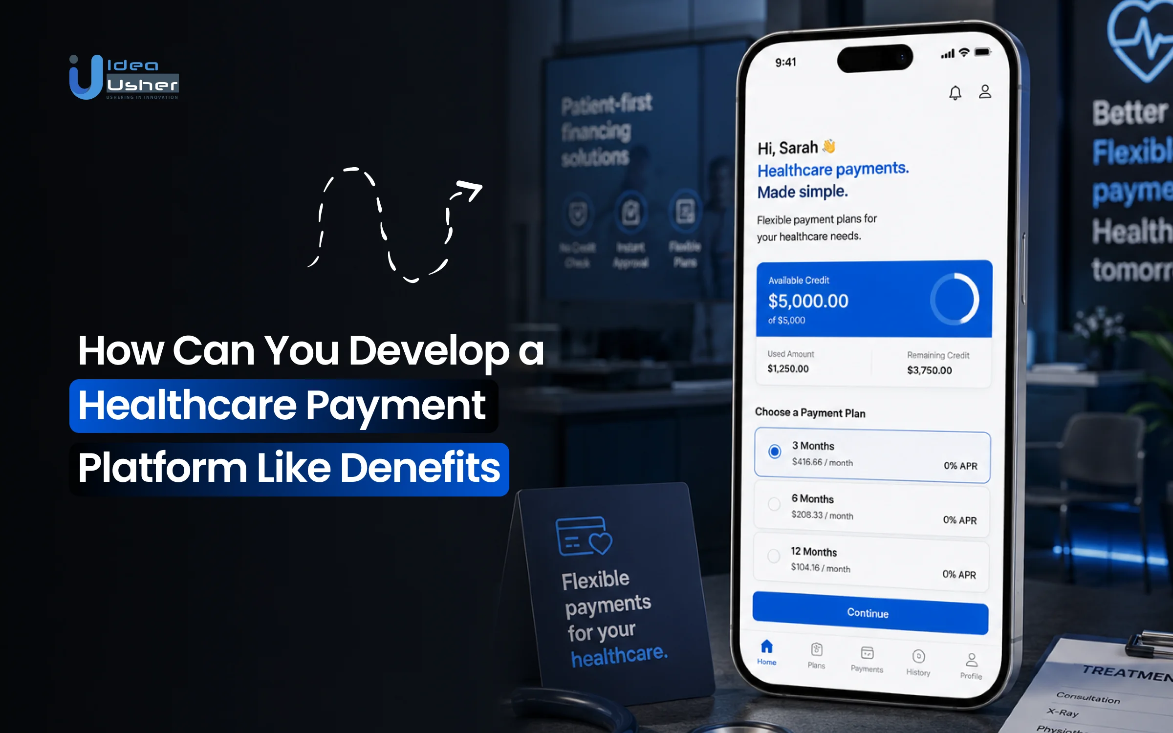 healthcare payment like Denefits platform development