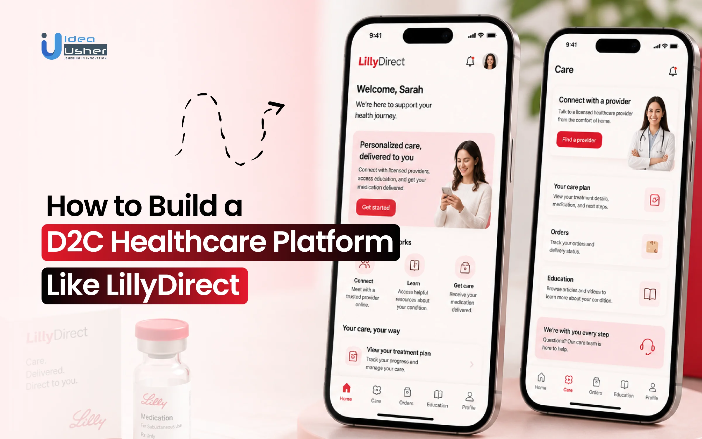 lillydirect like D2C healthcare platform development