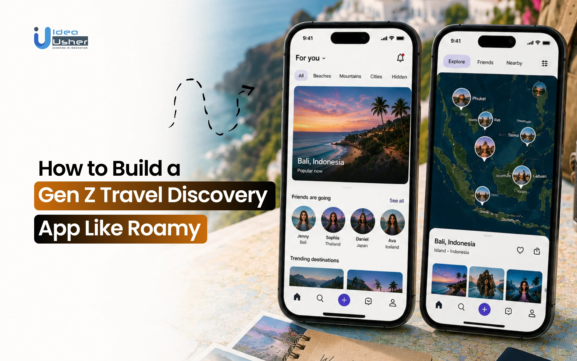 Roamy like Gen Z travel discovery app development