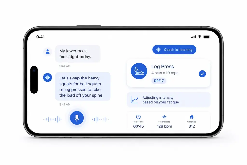 How Ray Uses Conversational AI to Mimic a Human Fitness Coach?