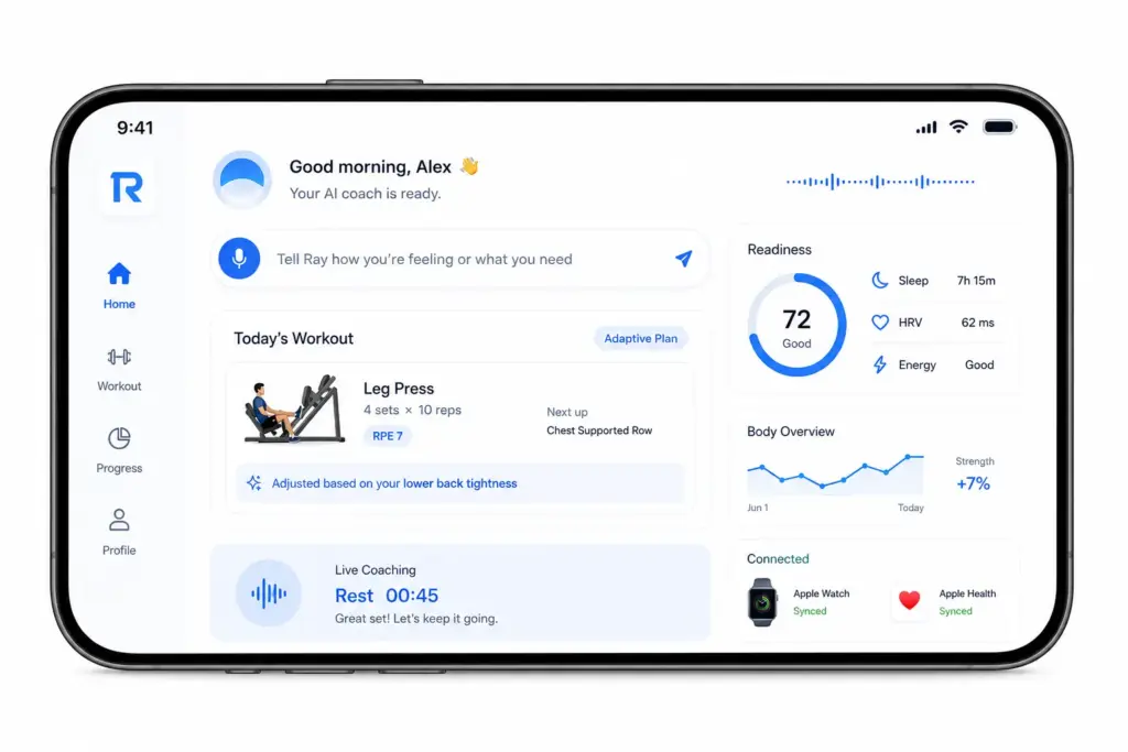 How to Build a Personal Trainer App Like Ray?