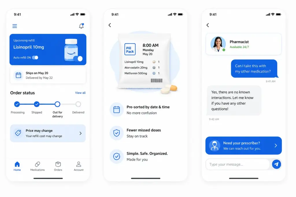 How Amazon Pharmacy Simplifies Medication Management?