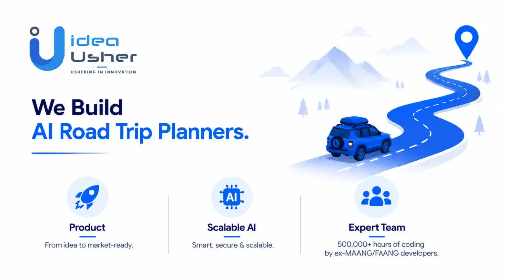 Contact Idea Usher for AI Road Trip Planners