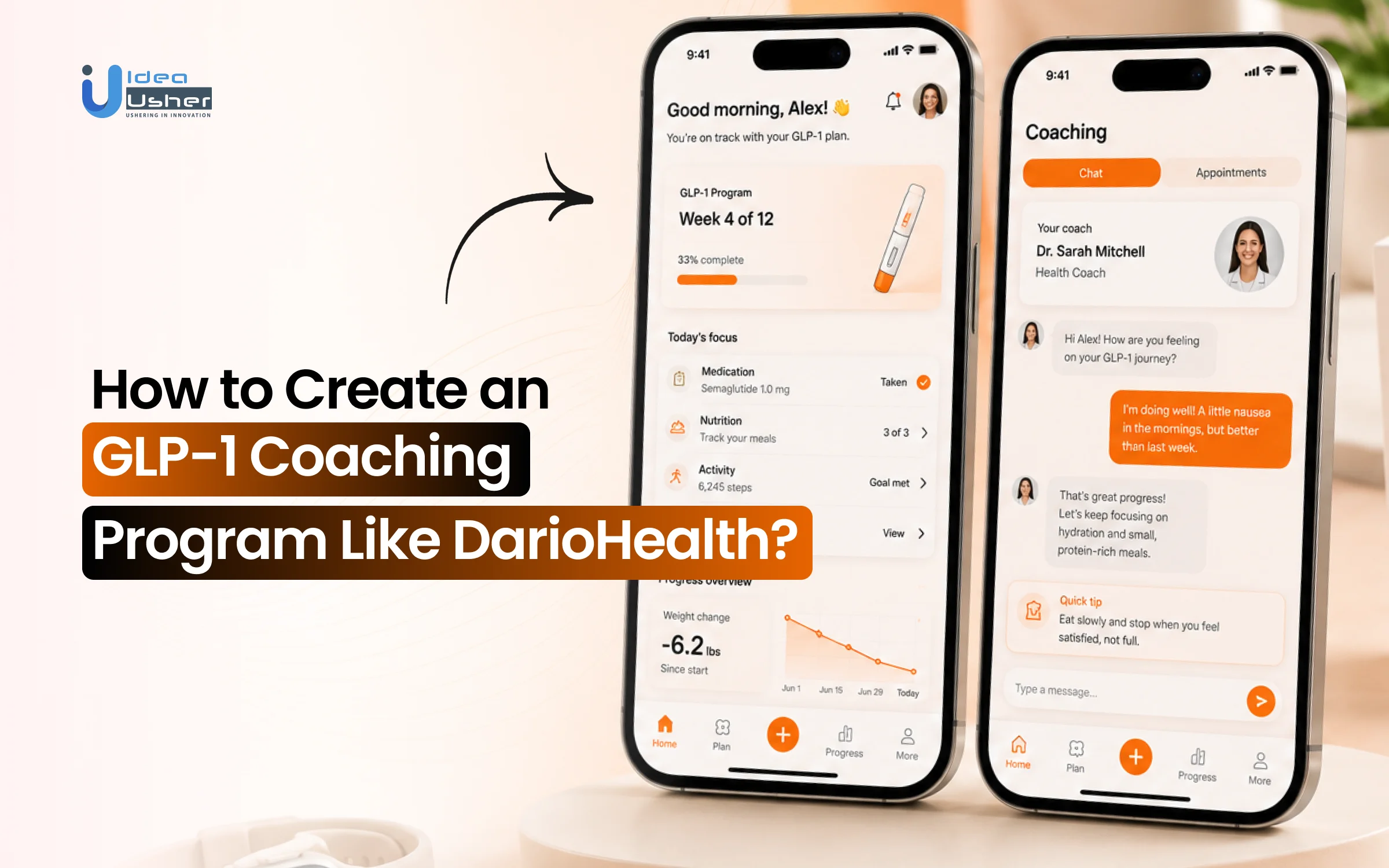 How to Create a GLP-1 Coaching Program Like DarioHealth?