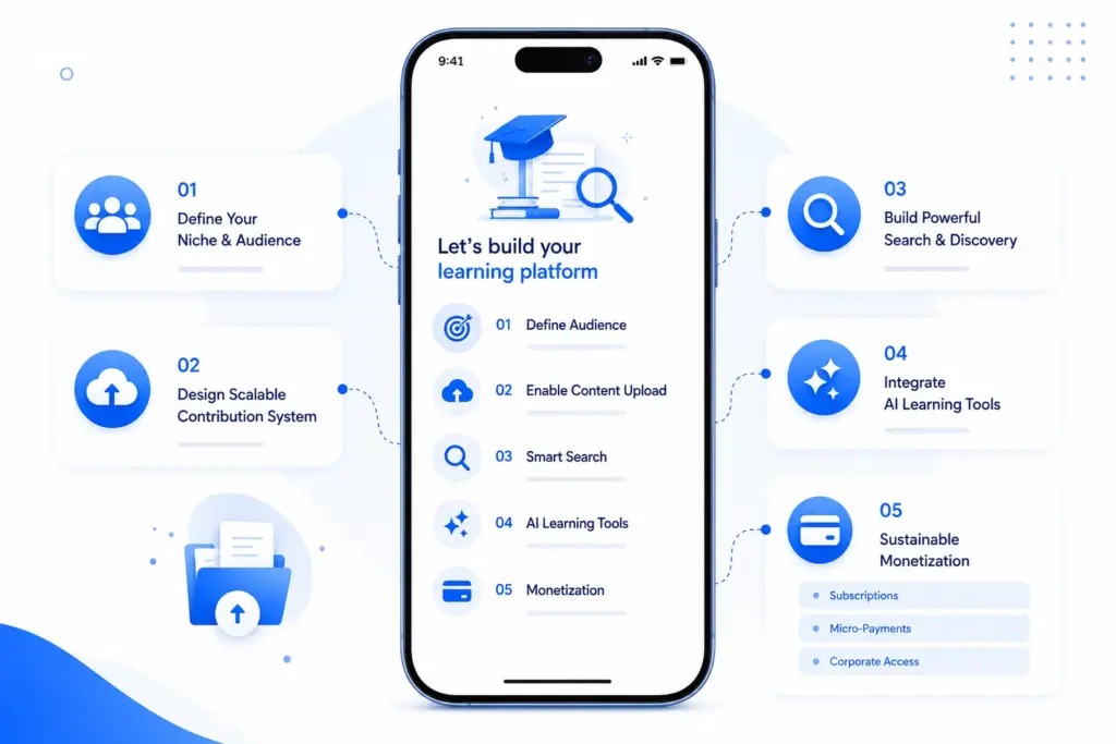 How to Create a Learning Resource Platform Like Course Hero?