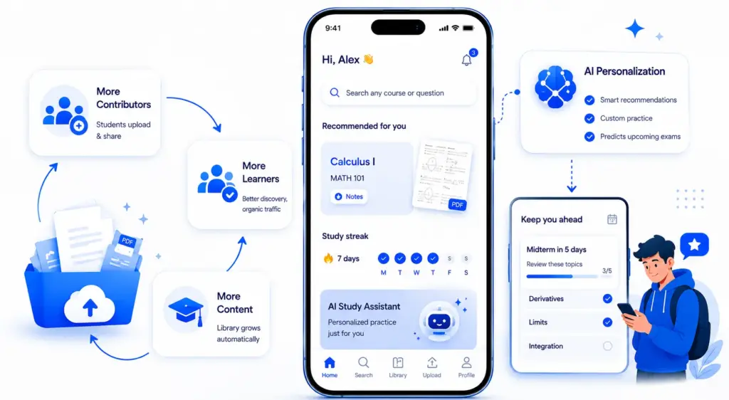 The Network Effects That Make Learning Platforms Defensible