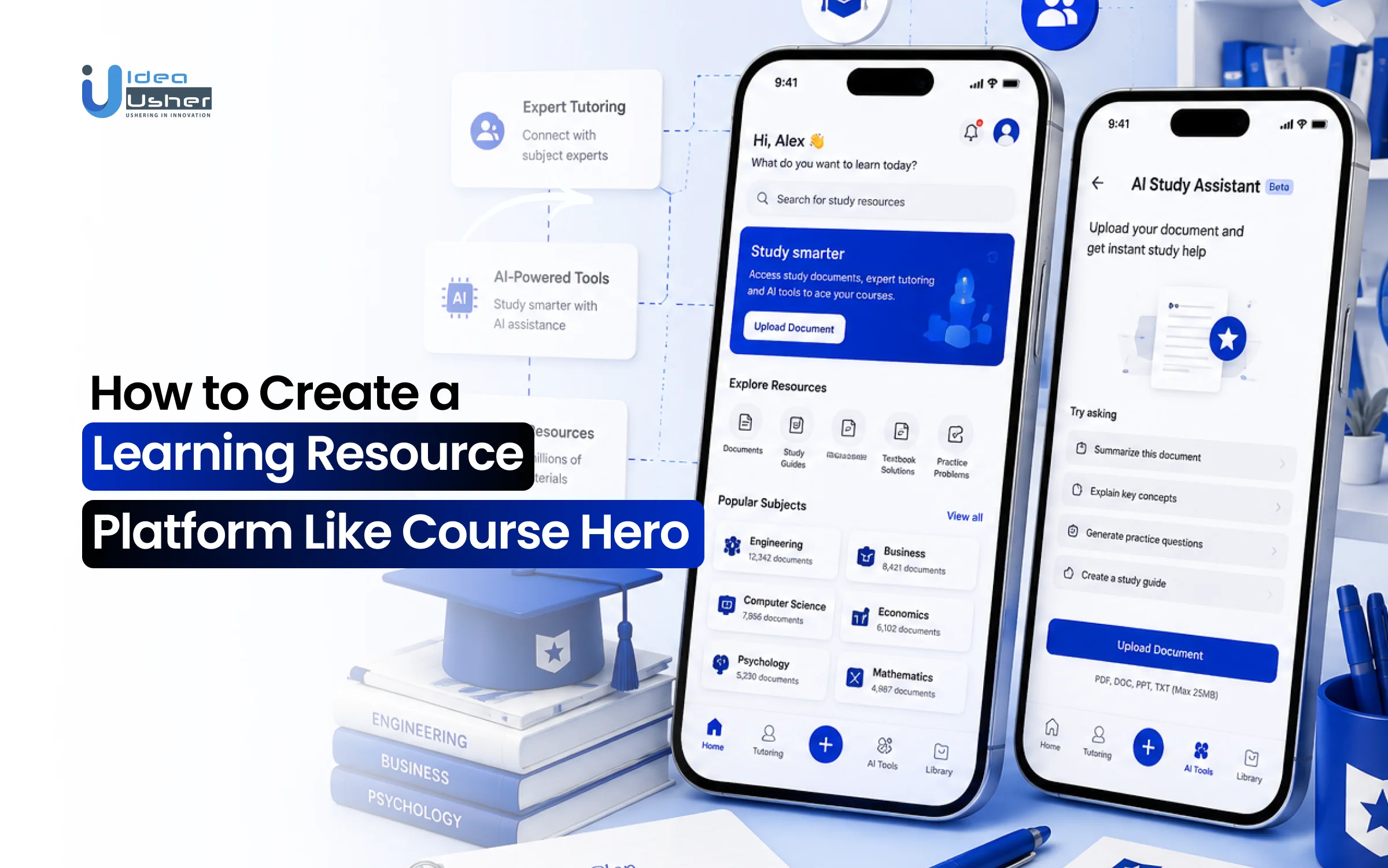 How to Create a Learning Resource Platform Like Course Hero