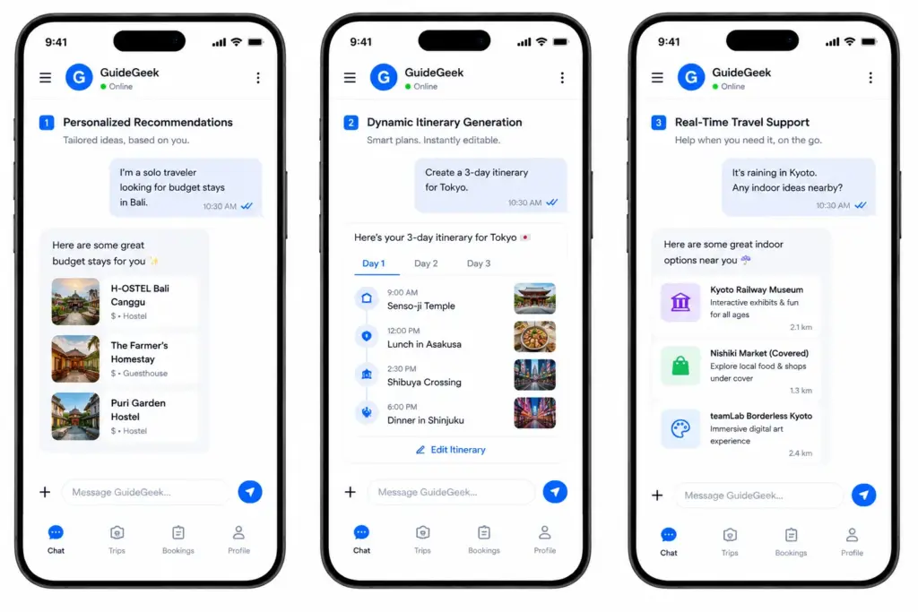 How GuideGeek Uses Conversational AI to Simplify Travel Planning?