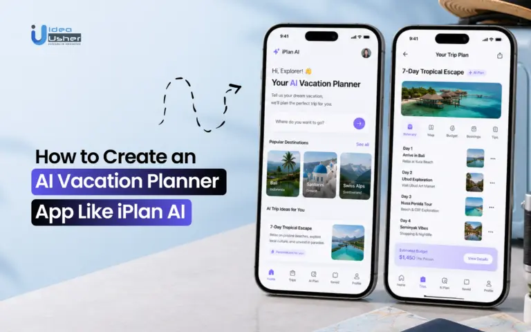 iPlan AI like AI vacation planner app development