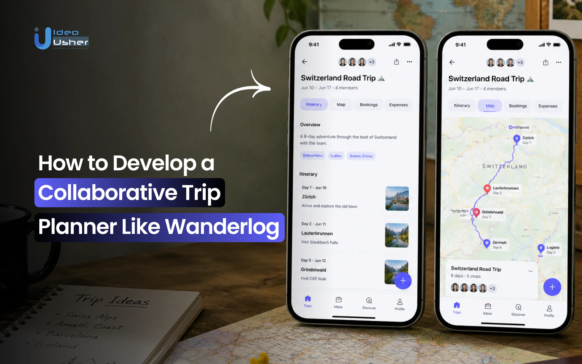 How to Develop a Collaborative Trip Planner Like Wanderlog