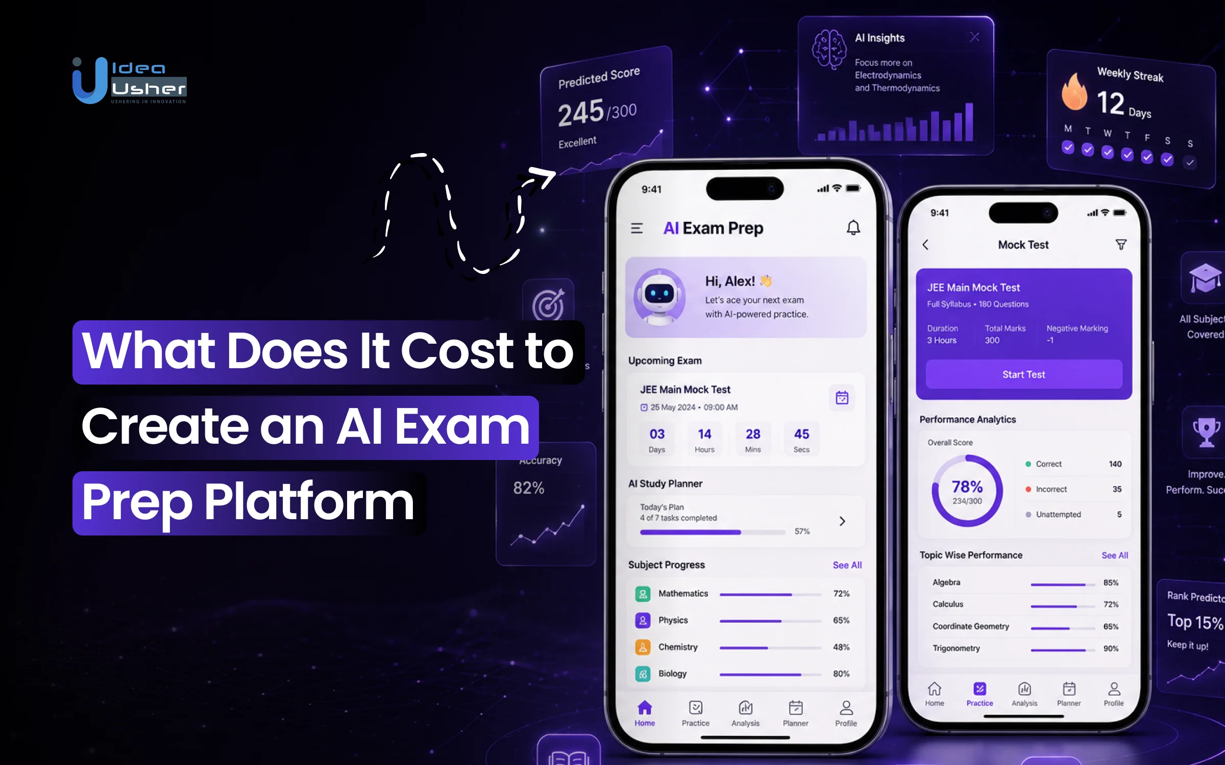 AI exam prep platform development