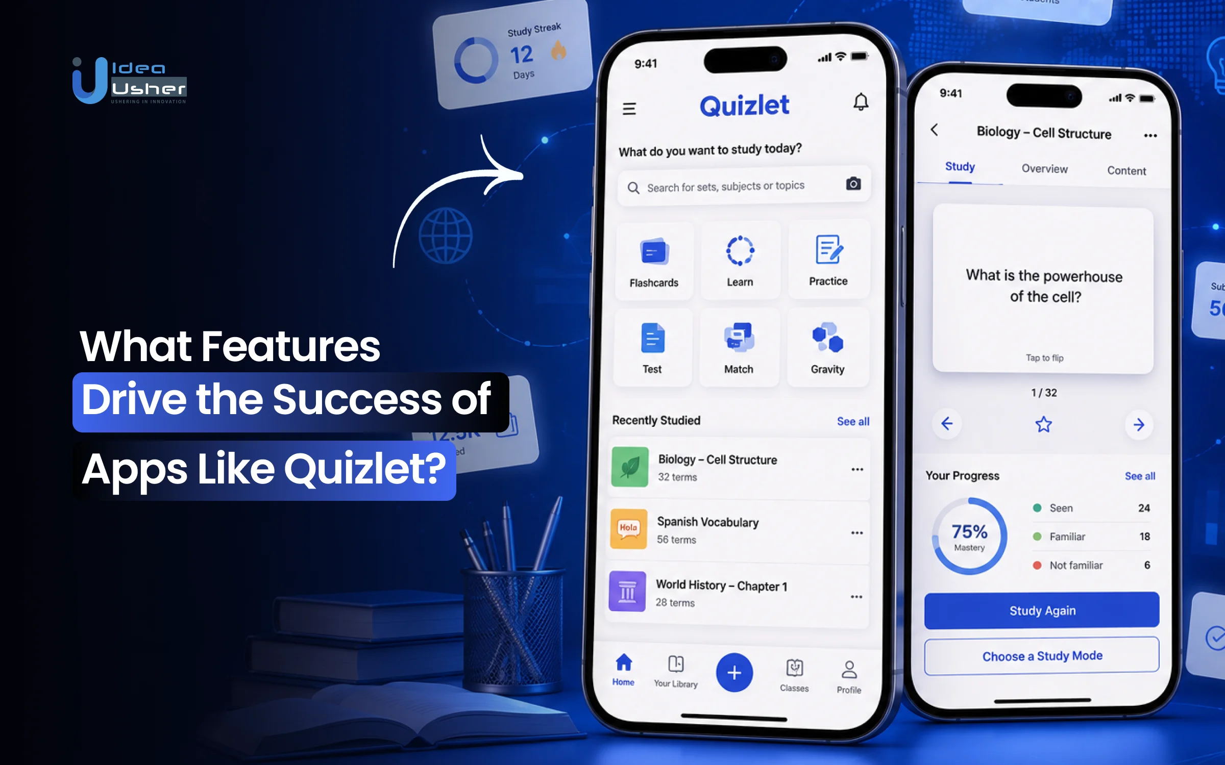 What Features Drive the Success of Apps Like Quizlet?