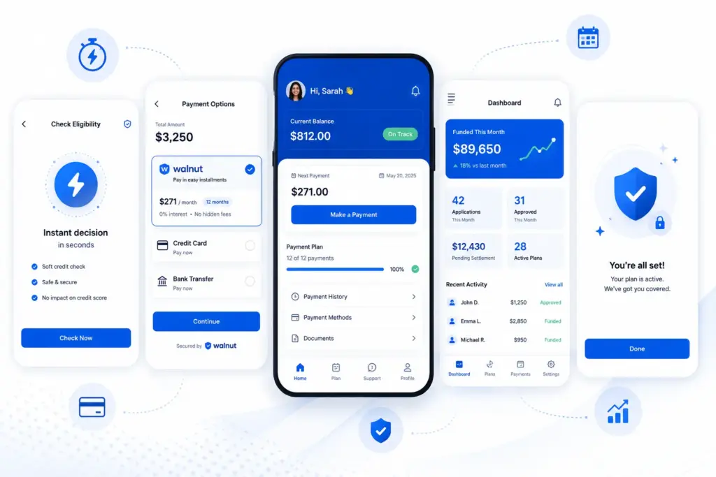 Key Features of a Healthcare Financing App Like Walnut