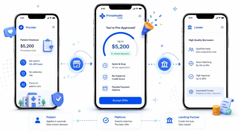 How PrimaHealth Connects Patients, Providers, and Lending Partners?