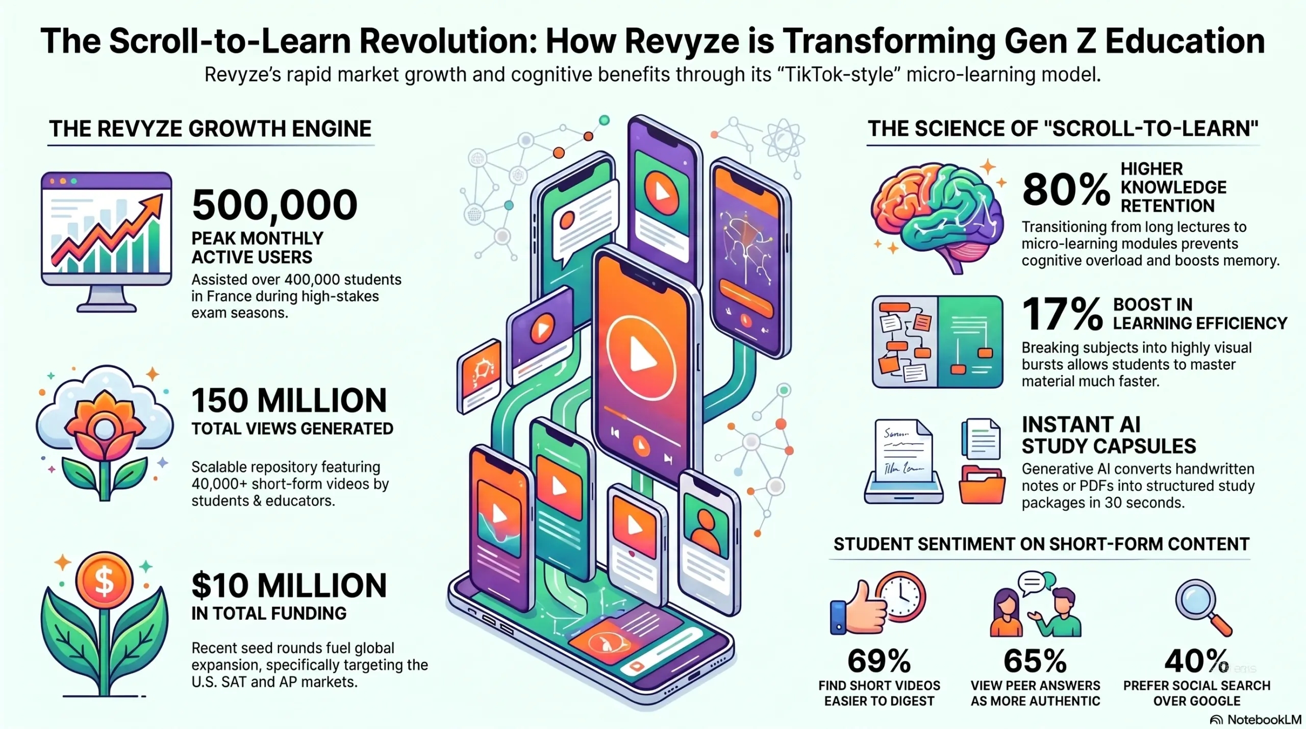 AI social learning app like Revyze app development