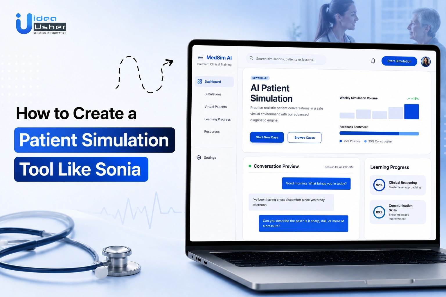 How to Create a Patient Simulation Tool Like Sonia