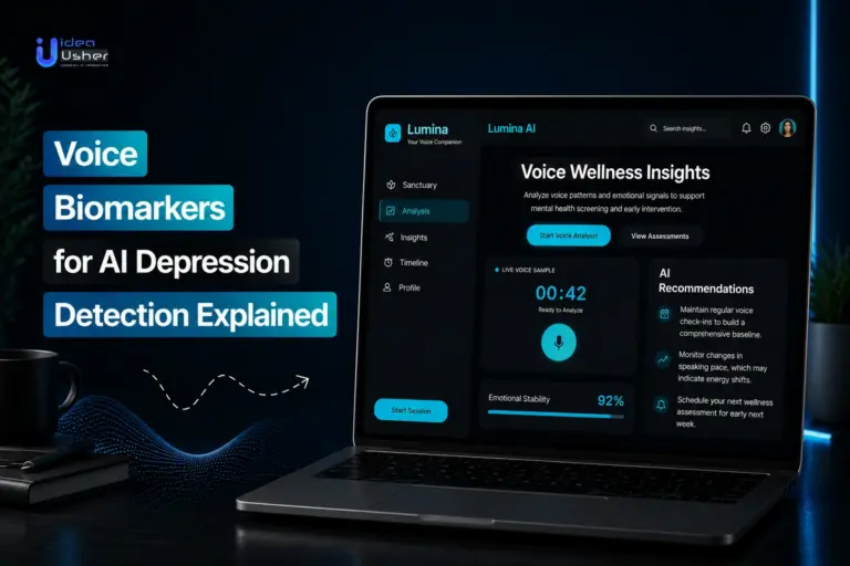 voice biomarkers for AI depression detection platform development