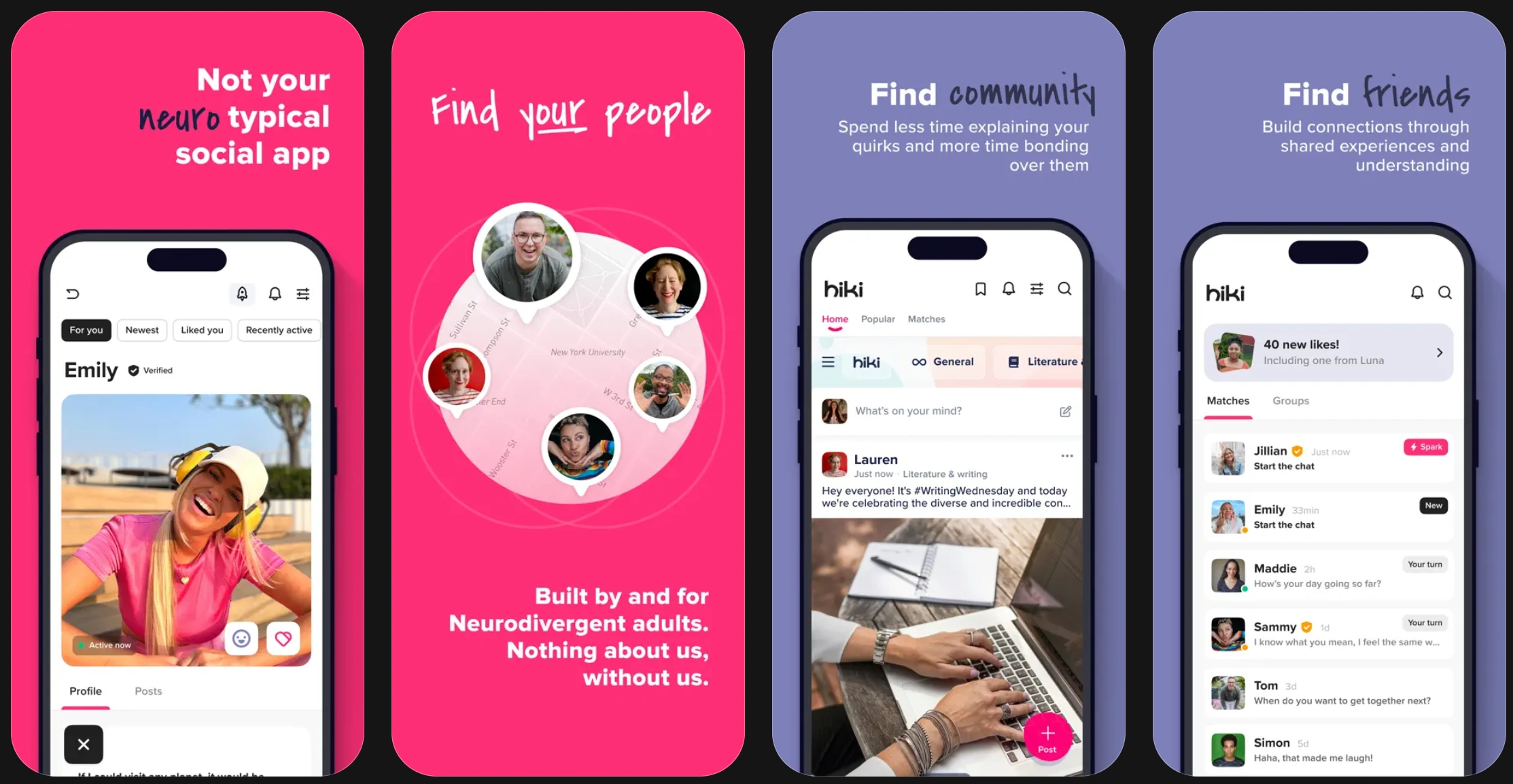 AI neurodivergent social app development